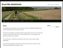 Tablet Screenshot of greatwarbattlefields.com